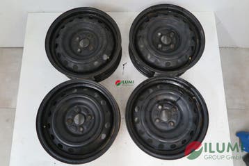 Stalen Velg Toyota Yaris 5.5J x 15 4x100 ET 45, Verzenden, Gebruikt, Banden en Velgen