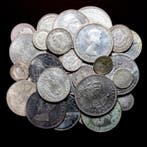 Wereld. 5 Pesos, 1/2 Dollar, 50 Schilling, 100 Francos, ECU,, Postzegels en Munten, Munten | Europa | Niet-Euromunten