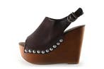 Jeffrey Campbell Sleehakken in maat 40 Bruin, Kleding | Dames, Schoenen, Bruin, Verzenden, Zo goed als nieuw, Schoenen met hoge hakken