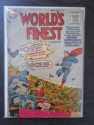 Worlds Finest Comics 78 - Worlds Finest Comics - 1 Comic -, Boeken, Nieuw