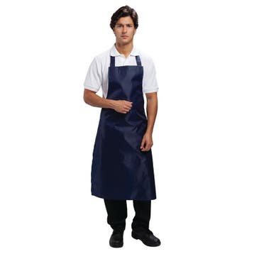 Whites waterdicht schort blauw | Nylon | 1016(l)x711(b)mm, Verzenden, Nieuw in verpakking