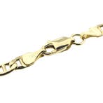 Gouden marineschakel ketting, Ophalen of Verzenden, Gebruikt, Overige kleuren, Goud