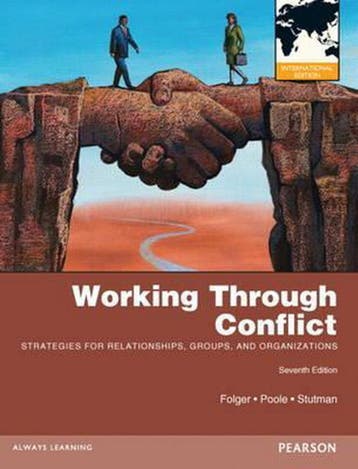 Working through Conflict:Strategies for Relationships,, Verzenden, Gelezen, Folger Joseph