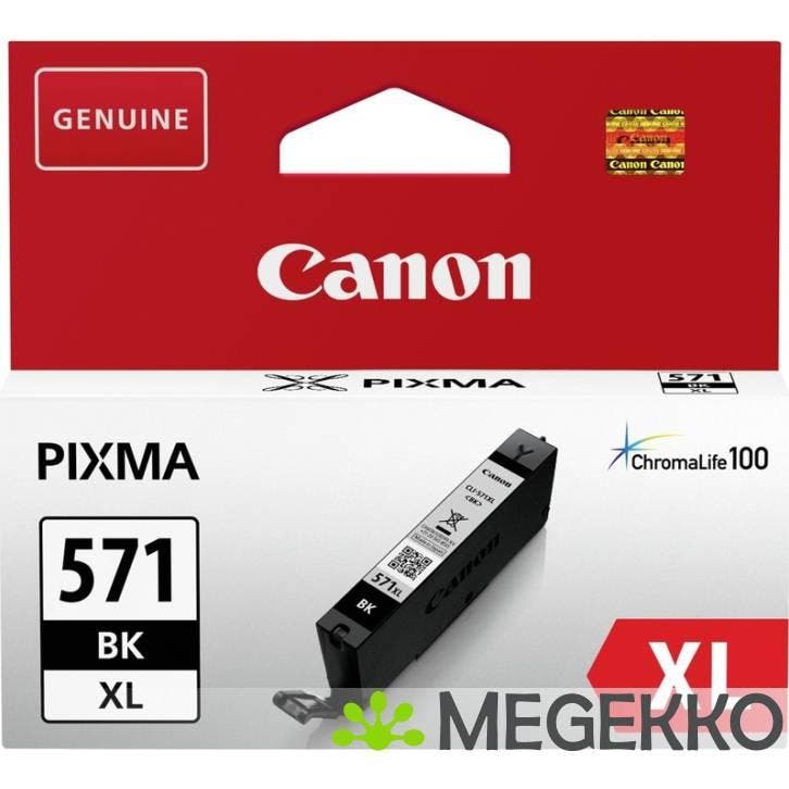 Canon inkc. CLI-571 XL BK zwart, Computers en Software, Printerbenodigdheden, Nieuw, Verzenden