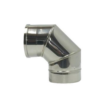 Concentrisch 100 X 150 Mm Bocht 90 Graden, Nieuw