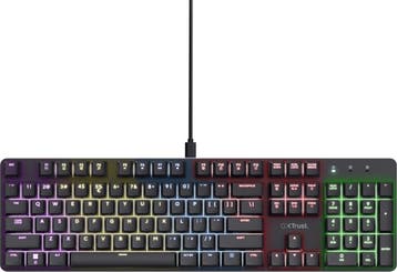 Trust GXT 871 Zora - Mechanisch gaming toetsenbord - Full, Computers en Software, Verzenden, Nieuw