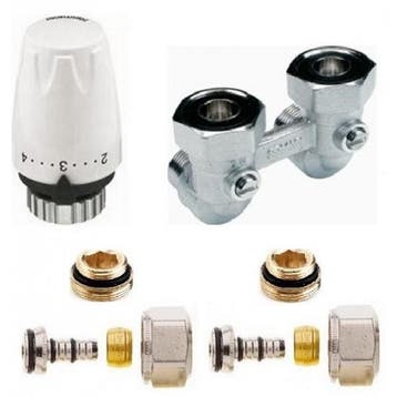 Set haaks 16mm Alu/Pex - thermostatisch - Radson Intergra, Verzenden, Nieuw