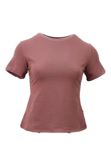 Organic Basics T-shirt in maat L Roze, Kleding | Dames, T-shirts, Organic Basics, Verzenden, Zo goed als nieuw, Overige kleuren