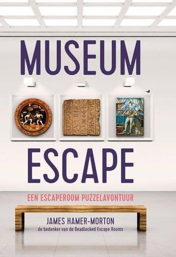 Museum Escape - puzzelboek, Verzenden, Gelezen