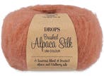 DROPS Brushed Alpaca Silk Uni Colour - 22 licht roest - Wo, Ophalen of Verzenden, Nieuw