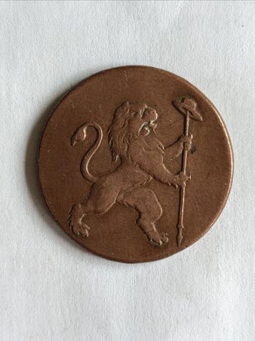 Belgie Verenigde Belgische Staten. 1 Liard (Oord) 1790