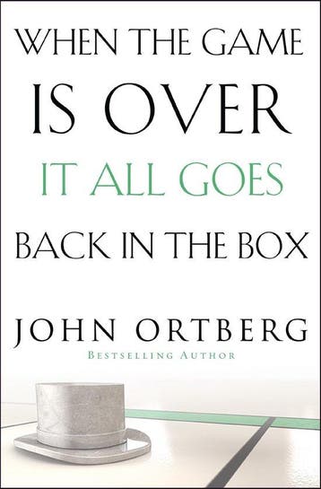 When The Game Is Over - John Ortberg 9780310340546, Verzenden, Zo goed als nieuw, John Ortberg