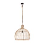 *WOONWINKEL* Must Living Las Salinas Bolvorm Rotan Hanglamp, Huis en Inrichting, Lampen | Hanglampen, Verzenden, Nieuw