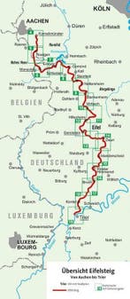 Kompass WTK2502 Eifelsteig 9783850269827, Verzenden, Zo goed als nieuw