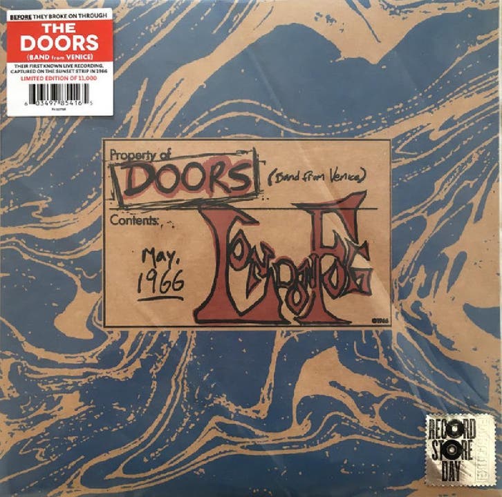 cd box - Doors (CD box + 10 inch) - London Fog 1966, Cd's en Dvd's, Cd's | Overige Cd's, Zo goed als nieuw, Verzenden