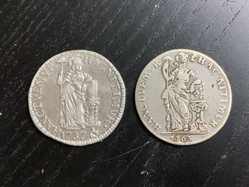 Nederland, Gelderland 1 Gulden 1737-1763 (Zonder, Postzegels en Munten, Munten | Nederland