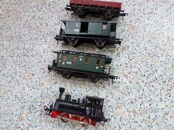 Fleischmann H0 - 4000/5011/5051/5055 - Treinset (4) -, Nieuw