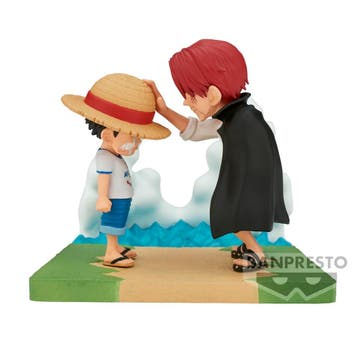 One Piece World Log Stories Monkey D. Luffy and Shanks Statu, Ophalen of Verzenden, Nieuw