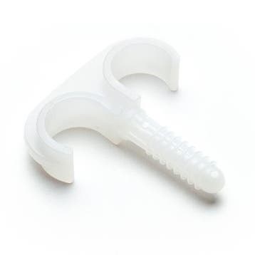 plugclip 16-19mm dubbel naturel (722), Ophalen of Verzenden, Nieuw
