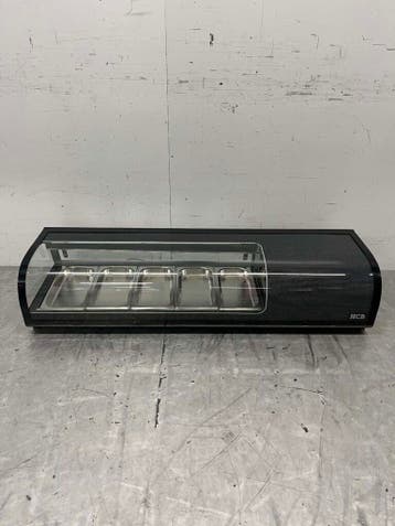Sushivitrine Tapasvitrine Opzet koelvitrine 5 x 1/3 GN 135, Ophalen of Verzenden, Nieuw in verpakking