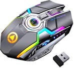 Elementkey DML4 Draadloze USB 2.4Ghz Gaming Muis met RGB ver, Verzenden, Nieuw