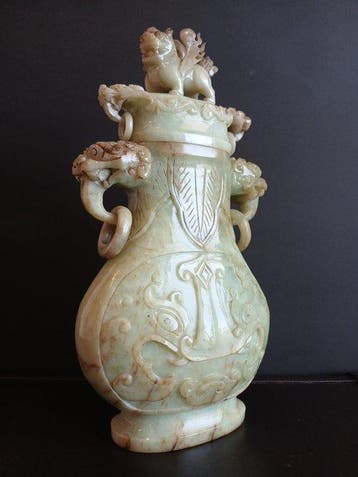 Vaas - Steen - China - Qing Dynastie (1644-1911)