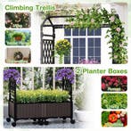 LIVSK Verhoogde Moestuinbak met Zelfbewateringssysteem - Ver, Verzenden, Nieuw