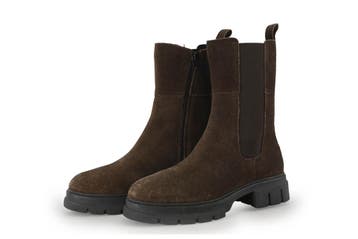 Notre-V Laarzen in maat 38 Bruin, Kleding | Dames, Schoenen, Bruin, Verzenden, Zo goed als nieuw, Hoge laarzen