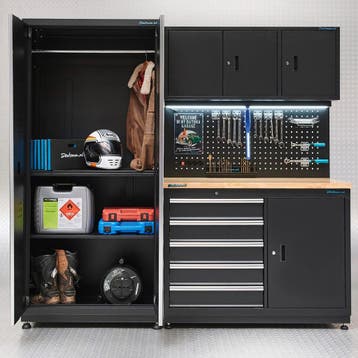 Datona Werkbank 120 cm met brede werkplaatskast - Datona -, Ophalen of Verzenden, Nieuw