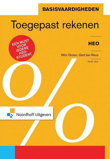 9789001834524 Basisvaardigheden toegepaste rekenen, Verzenden, Zo goed als nieuw, G.J.S Reus