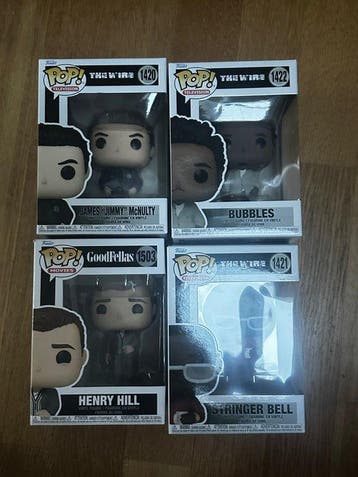 Funko - Funko Pop - The Wire and GoodFellas figures - James