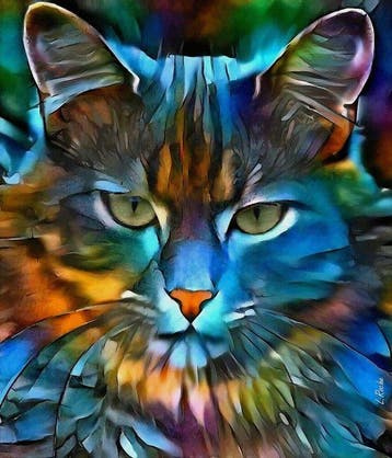 Léa Roche (1964) - Margot, cat