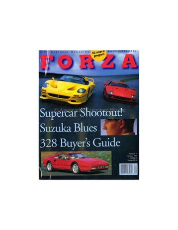 1999 FERRARI FORZA MAGAZINE 15 ENGELS, Nieuw, Ferrari, Author