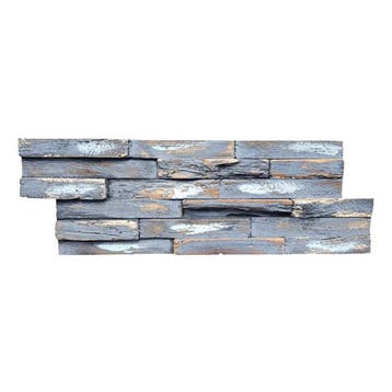 Houtstrips 3D Teakhout Makassar 50x18cm, Nieuw