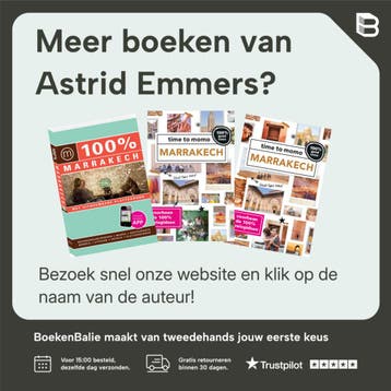100% Marrakech / 100% stedengidsen - Astrid Emmers, Verzenden, Zo goed als nieuw, Astrid Emmers