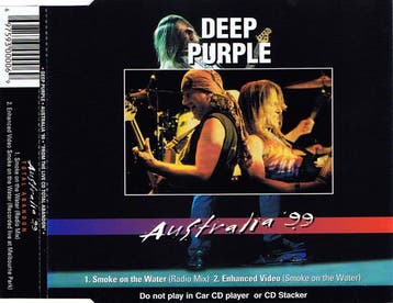 cd single - Deep Purple - Australia 99 - From The Live..., Verzenden, Zo goed als nieuw, Rock en Metal