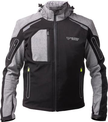 MUGENRACE Double Zwart Grijs Waterdichte Softshell Jas, Nieuw met kaartje, Jas | textiel, MUGENRACE, Heren