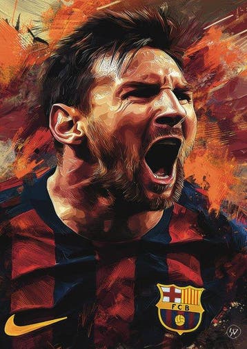 SDIMART - Lionel Messi Goat Scream Limited Edition, Nieuw