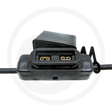 Zekeringhouder voor MAXI-steekzekeringen 60A 32V zwart, Zakelijke goederen, Agrarisch | Werktuigen, Ophalen of Verzenden