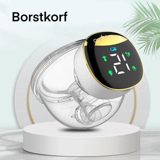 2dekans | KimDo - Borstkolf elektrisch handsfree -, Kinderen en Baby's, Babyvoeding en Toebehoren, Zo goed als nieuw, Ophalen of Verzenden