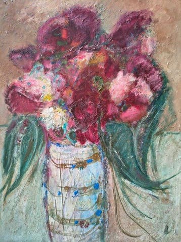 Helena Mindak-Michaowska (XX) - Blumenstillleben