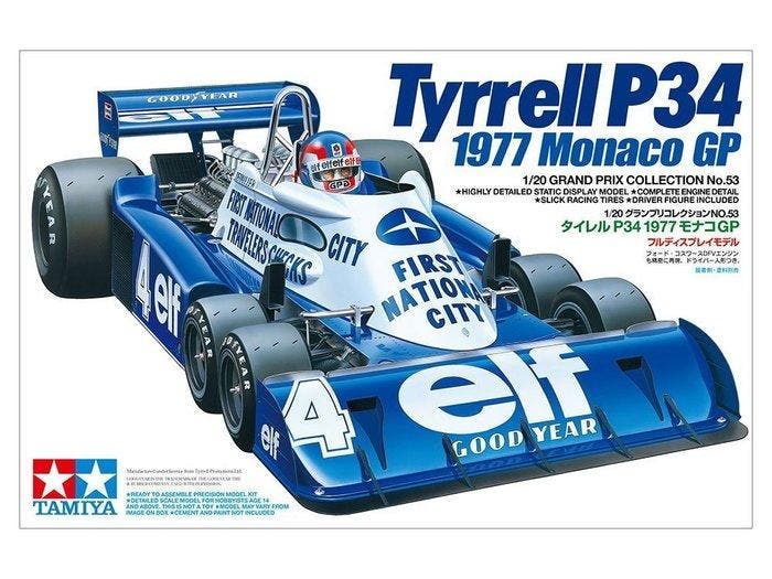 Tamiya 1:20 - Modelauto - Tamiya 1/20 Grand Prix Collection, Hobby en Vrije tijd, Modelauto's | 1:5 tot 1:12