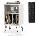 LIVSK Platenspelerstandaard met Oplaadstation - 3 Niveaus -, Verzenden, Nieuw