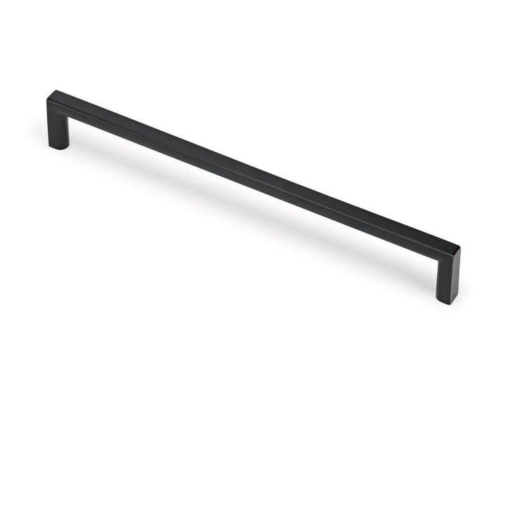 Meubelgreep Basic hoh 128mm - mat zwart, Doe-het-zelf en Verbouw, Hang- en Sluitwerk, Nieuw, Verzenden