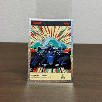 Mercedes - Topps n°120 - Speed Silhouettes - Kimi Antonelli, Nieuw