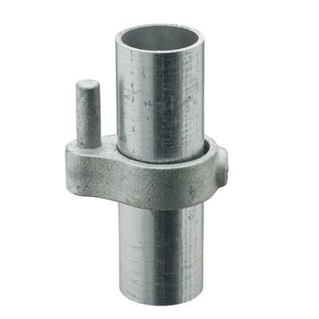 Buiskoppeling Scharnierpen Ø 33,7 mm Zink, Doe-het-zelf en Verbouw, Verzenden, Nieuw