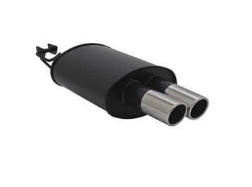 Novus sportuitlaat Bmw 5-Serie E39 Sedan 2x76mm SR-Design, Verzenden, Nieuw