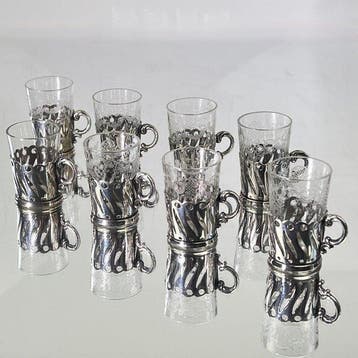 Wiskemann - Otto Wiskemann - Drinkset (8) - Art
