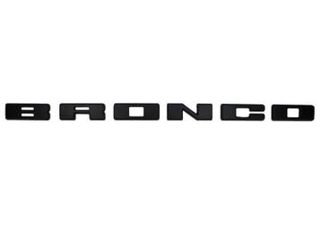 Ford Racing 2021+ Bronco Grille Lettering Overlay Kit -, Ophalen of Verzenden
