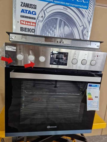 Inbouw ovenset Bauknecht HEKO500H, Verzenden, Nieuw